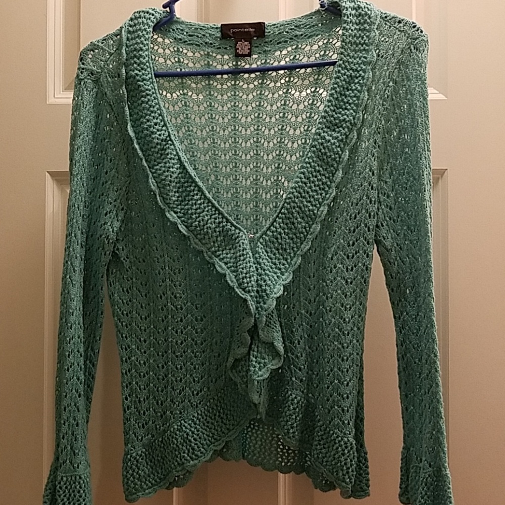 Open Lace Sweater
